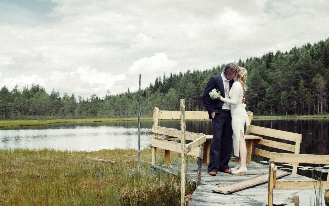Marie & Rickard Vintagebröllop i Värmland
