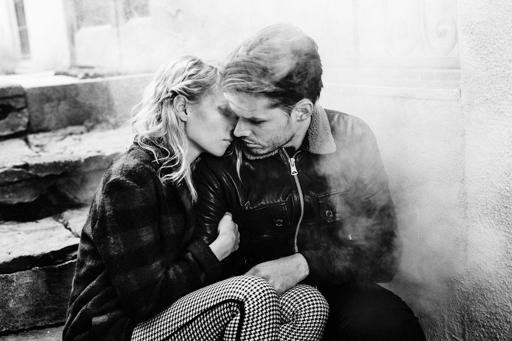 Vintage photography of musician couple - Elonie White