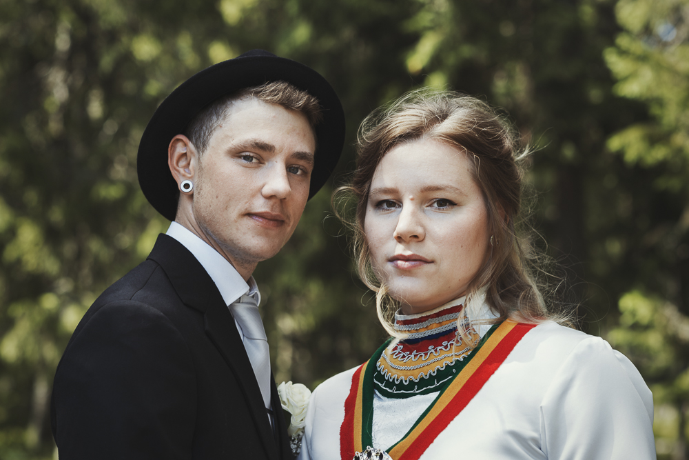 Bröllop i Härnösand med samiska inslag