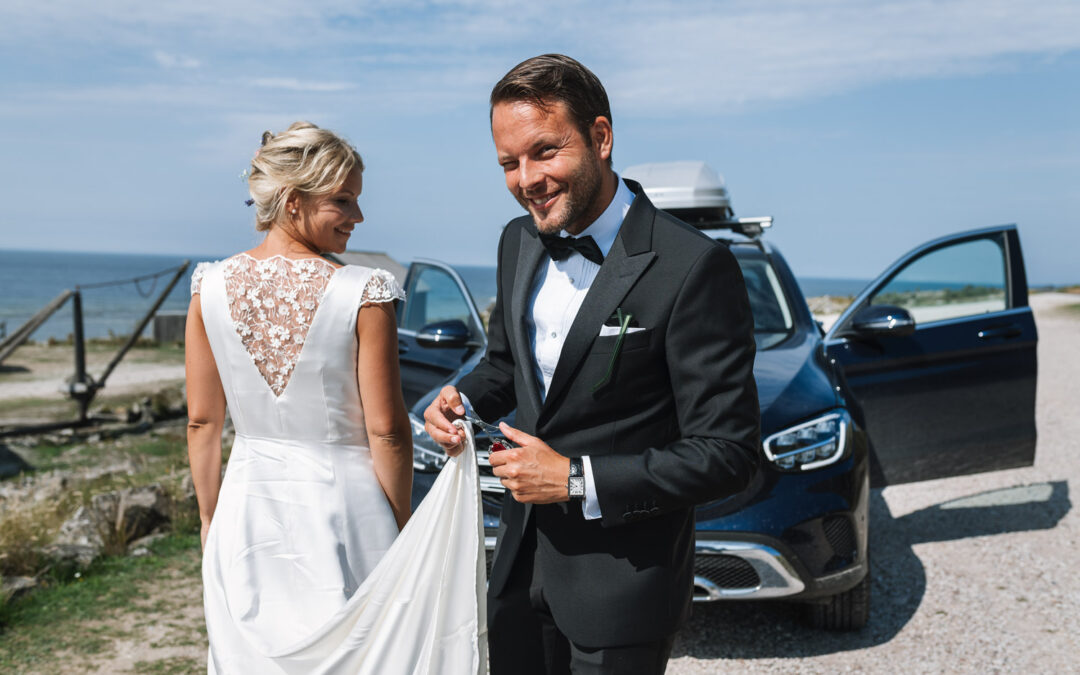Bröllop på södra Gotland – Hanna och Johan